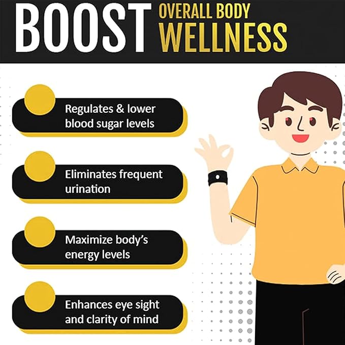 Acupressure Band, Acupressure Wristband for Nausea, Anti Nausea ,Sleep disorder, Blood pressure, Sugar control, Migraine pain relief, Vomiting, Seasickness, Morning Sickness, Car Sickness Control Wristband for Everyone (Buy1GET1Free ) 40%Off on (2 Pcs)