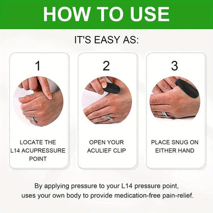Sugar Control Li4 Acupressure Point Clip Wearable