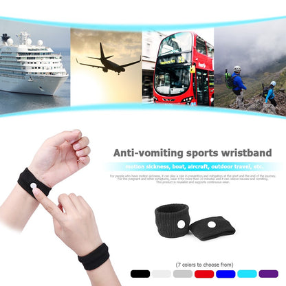 Acupressure Band, Acupressure Wristband for Nausea, Anti Nausea ,Sleep disorder, Blood pressure, Sugar control, Migraine pain relief, Vomiting, Seasickness, Morning Sickness, Car Sickness Control Wristband for Everyone (Buy1GET1Free ) 40%Off on (2 Pcs)